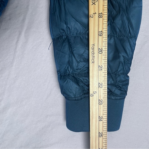 Lululemon Get Up Get Down Goose Down Puffer Jacket Mens Medium Metallic Blue - Picture 8 of 12